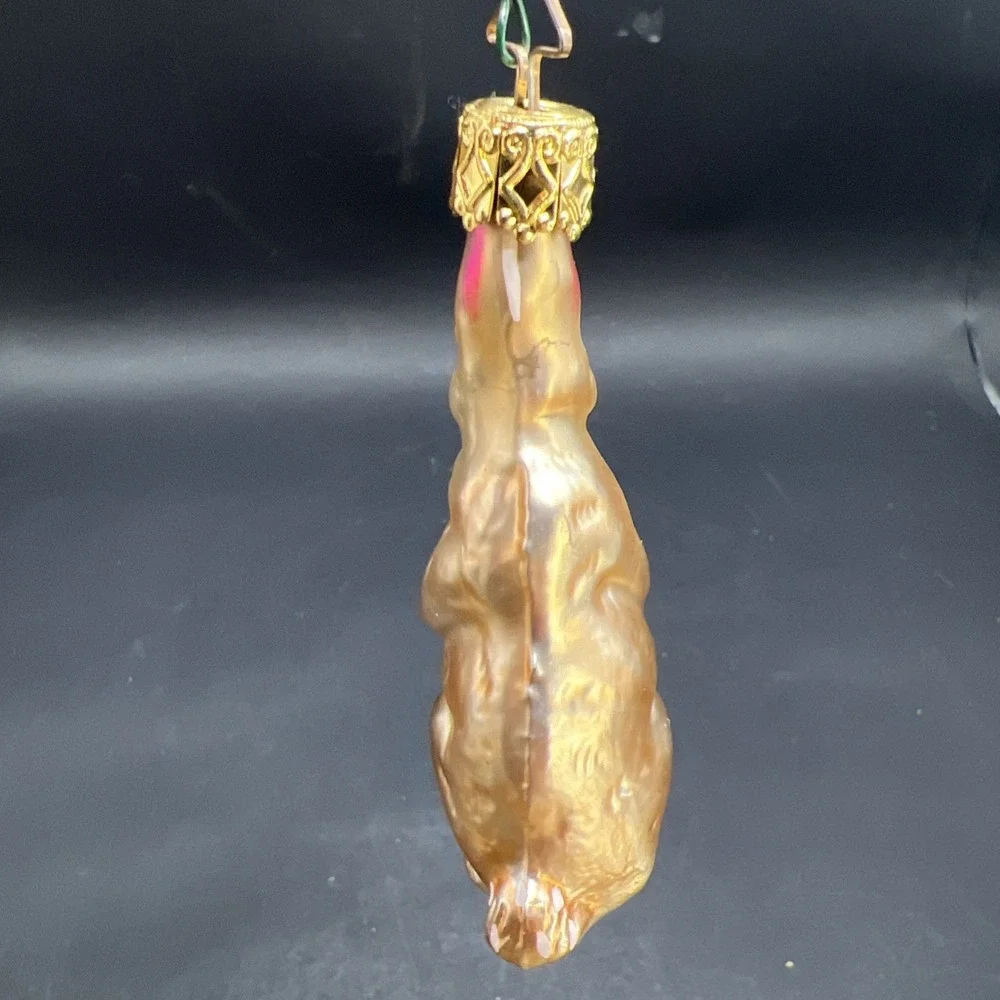 Inge Glas Glass Christmas Easter Ornament Rabbit Bunny  Germany